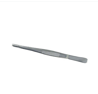 金鐘醫(yī)用鑷 J42070（25cm，橫齒，敷料）